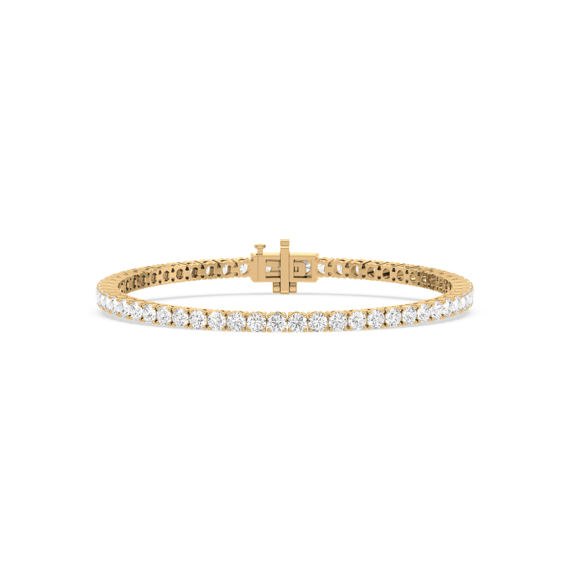 10 Pointer Lab Grown Diamond Tennis Bracelet - Image 6